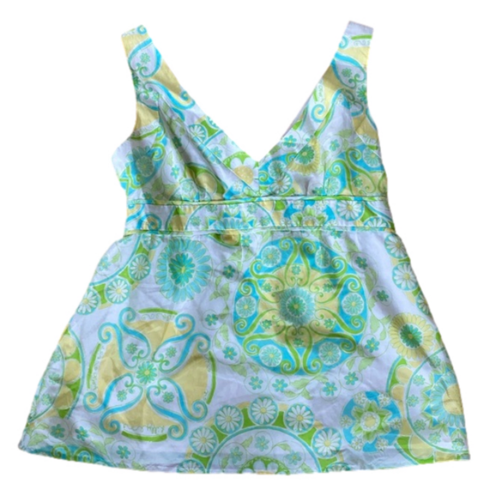 Lilly Pulitzer Colton silk blend top